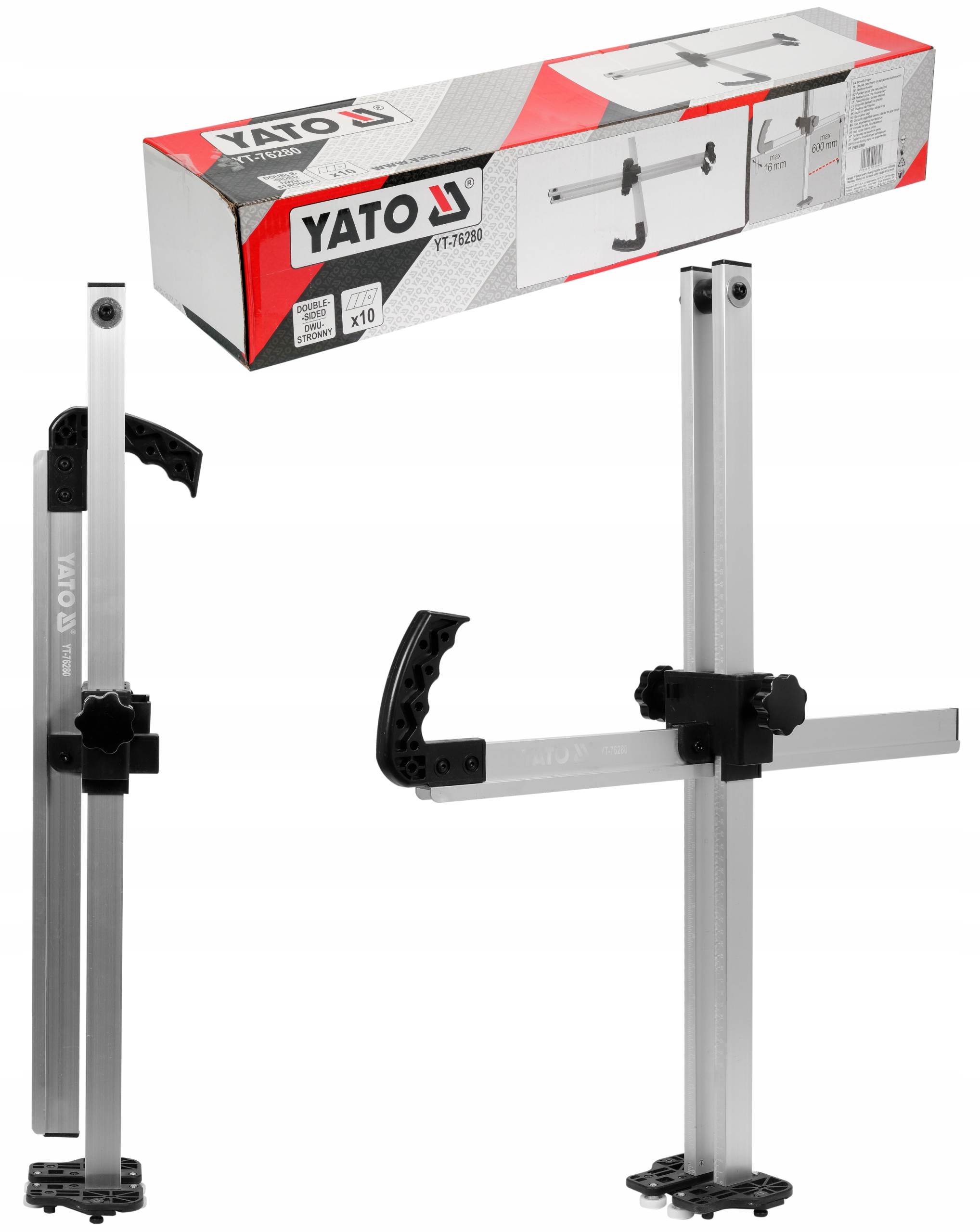Sadrokartón Yato 60 cm x 0,16 cm x 16 mm